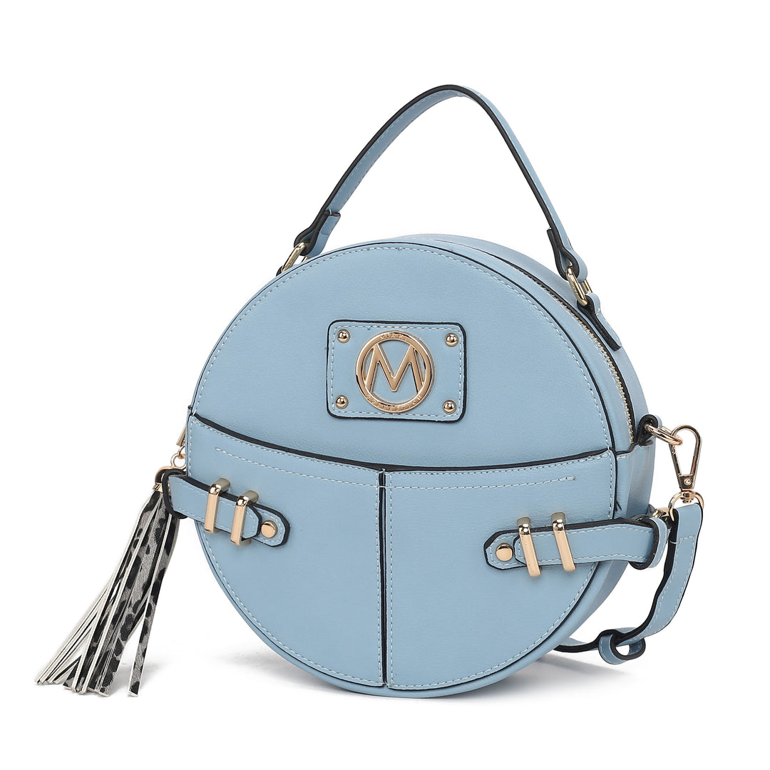 Pewter Mkf Gayle Crossbody Bag By Mia K