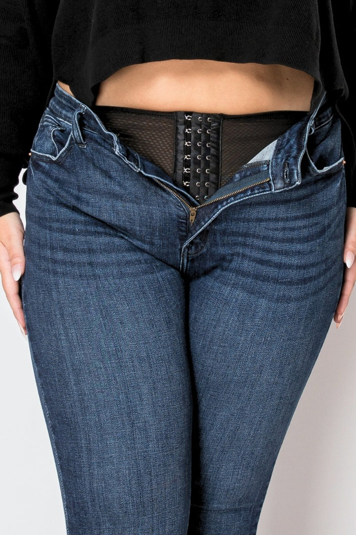 Corset Plus Size Super Skinny Jeans
