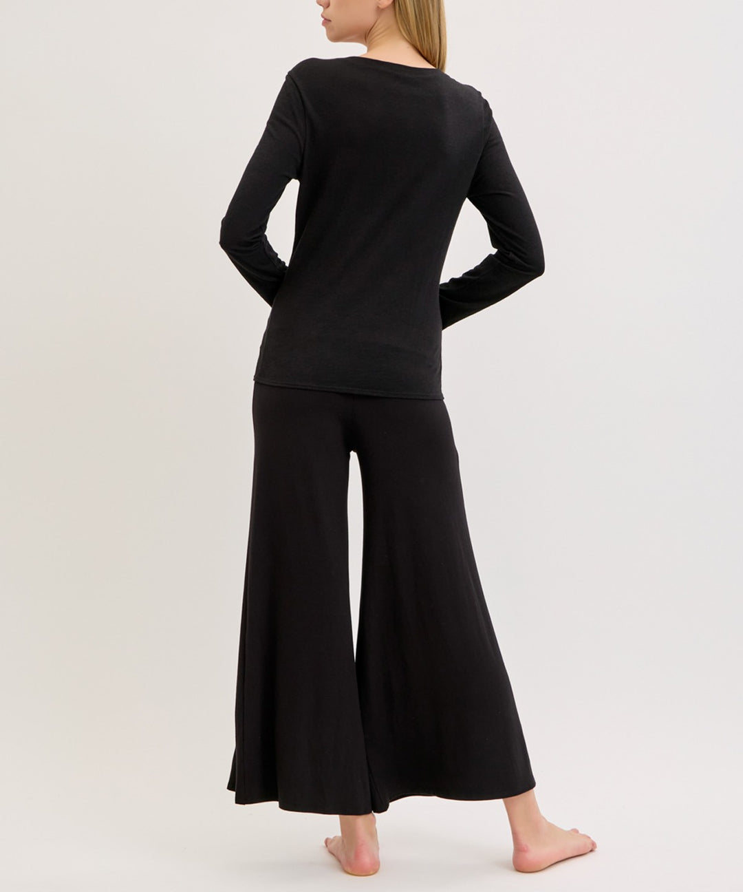 Bamboo Classic Palazzo Ankle Length