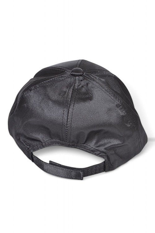 Rose Embroidered Fashion Satin Cap