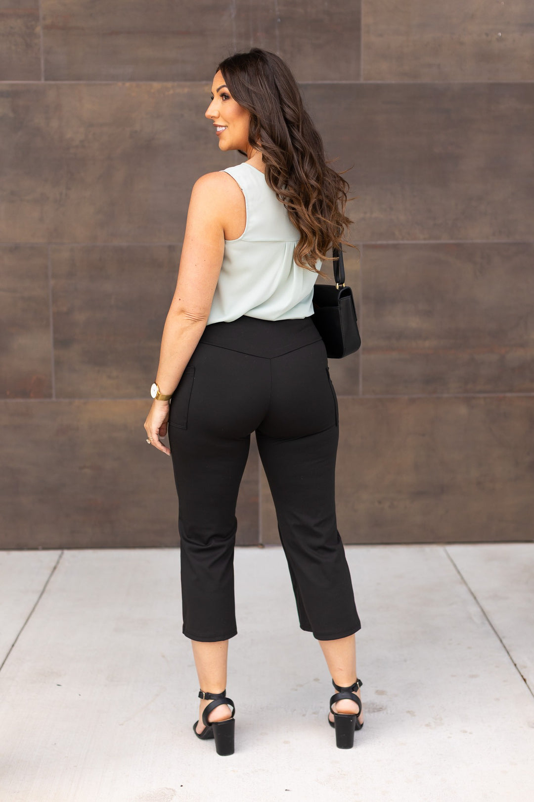 The Faith Tummy Control Gaucho Pants