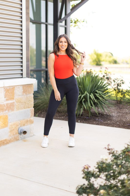 Black The Alana 7 8 Ankle Length Leggings With Pockets 2