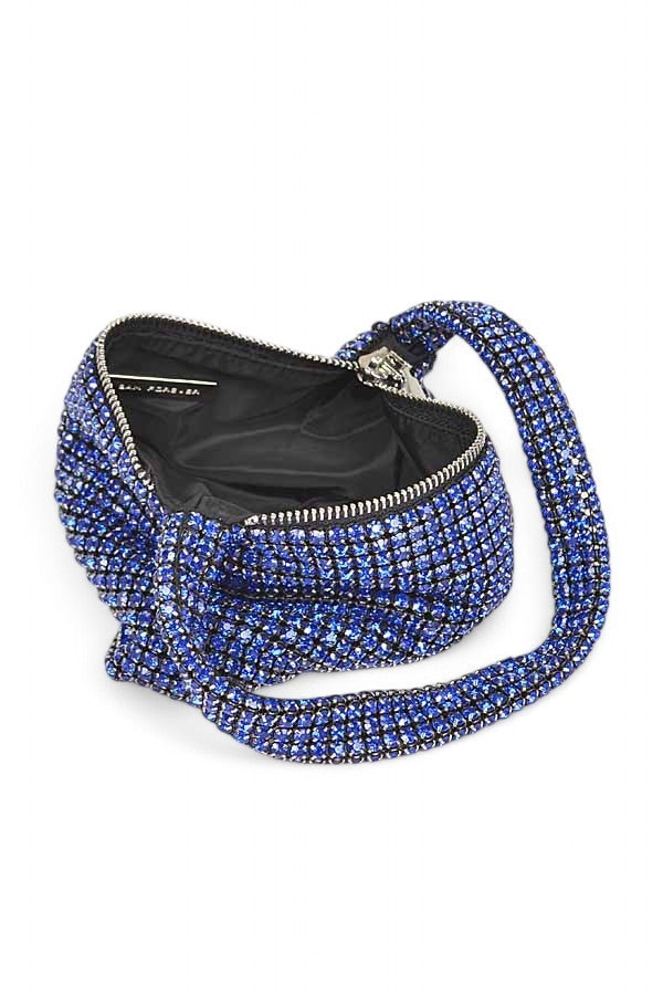 Rhinestone Iconic Soft Clutch Swing Bag