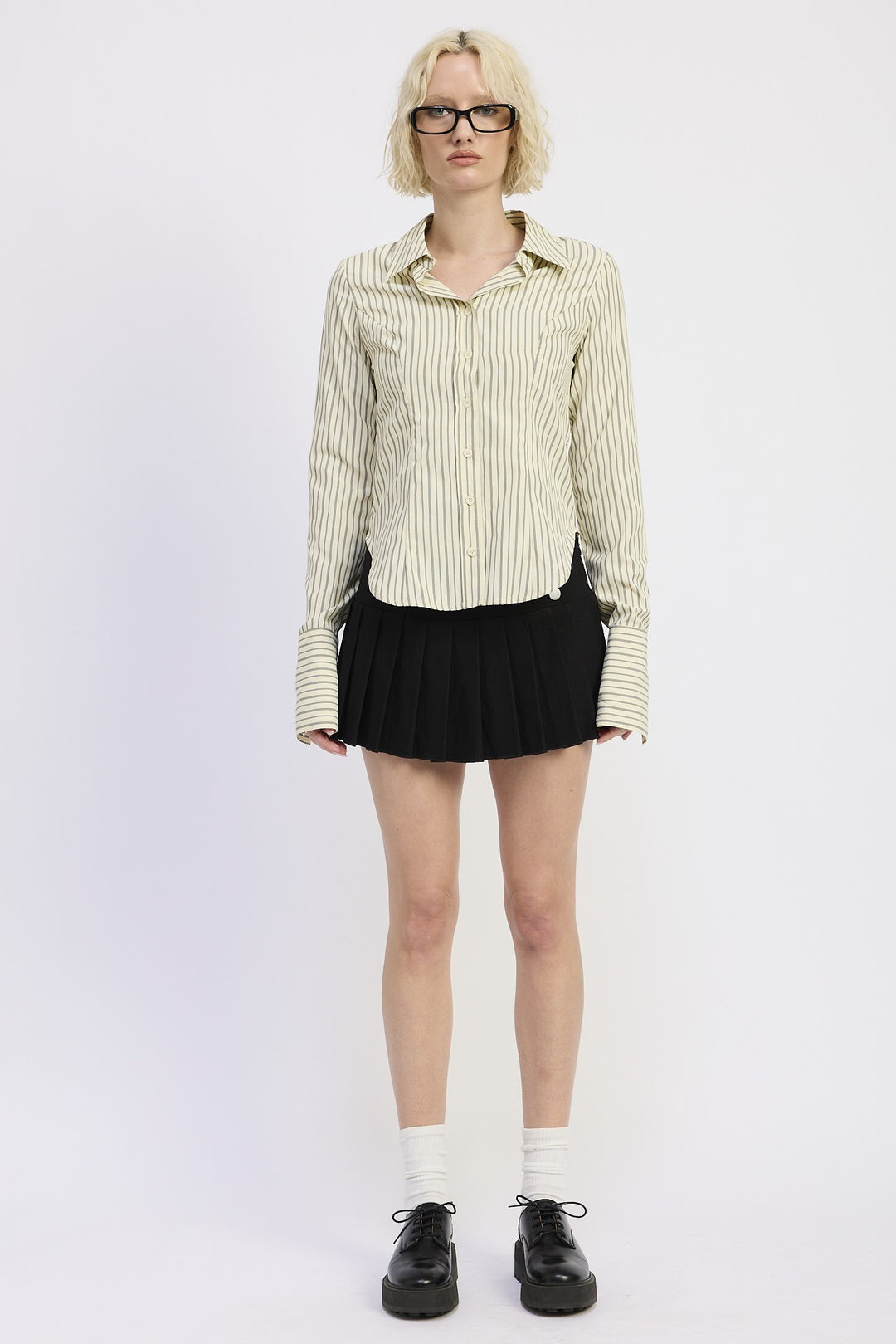 Button Down Striped Shirt