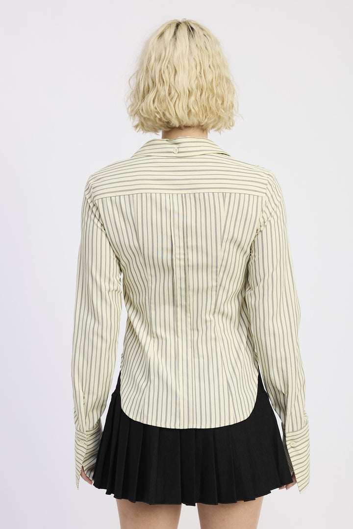 Button Down Striped Shirt