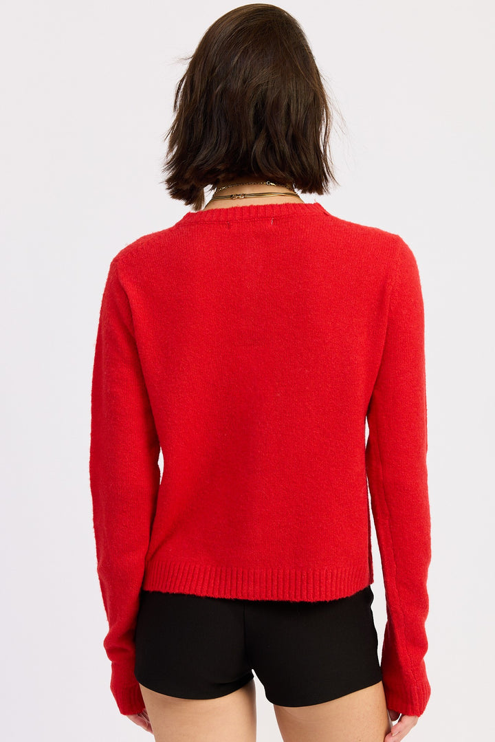 Fitted Button Up Cardigan