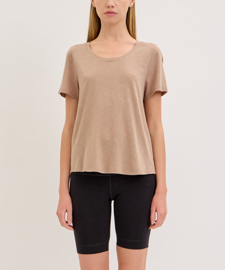 Rust Bamboo Cotton Top