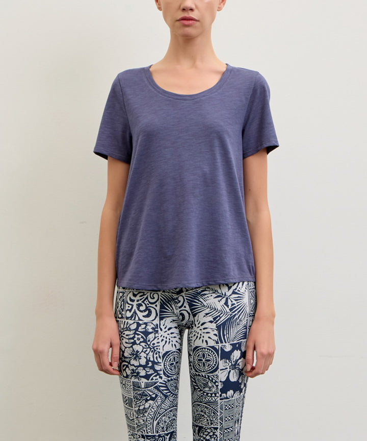 Mauve Bamboo Cotton Top
