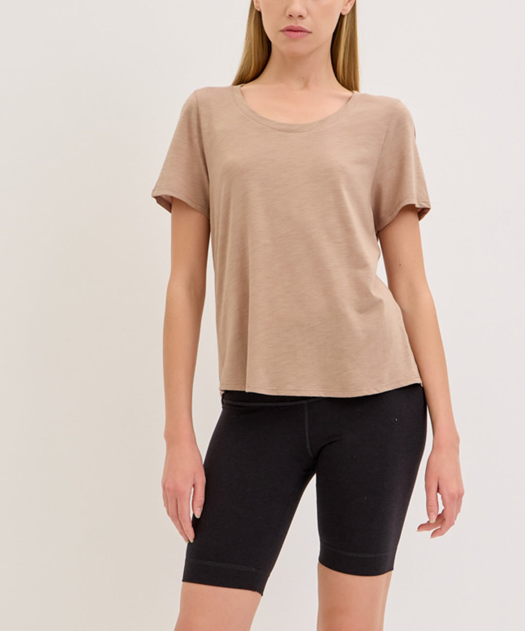 Black Bamboo Cotton Top