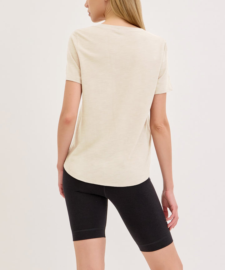 Navy Bamboo Cotton Top