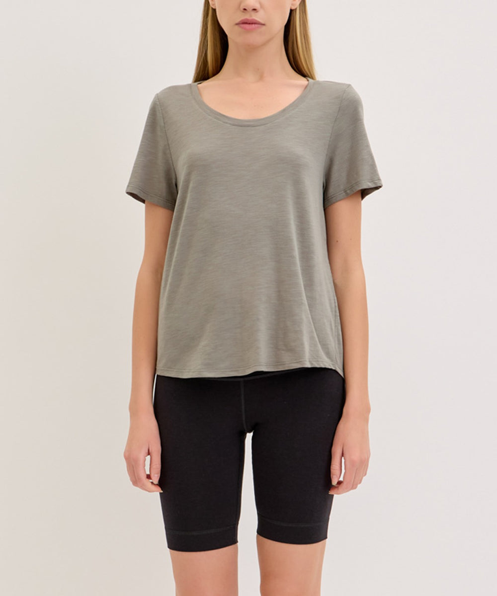 Black Bamboo Cotton Top