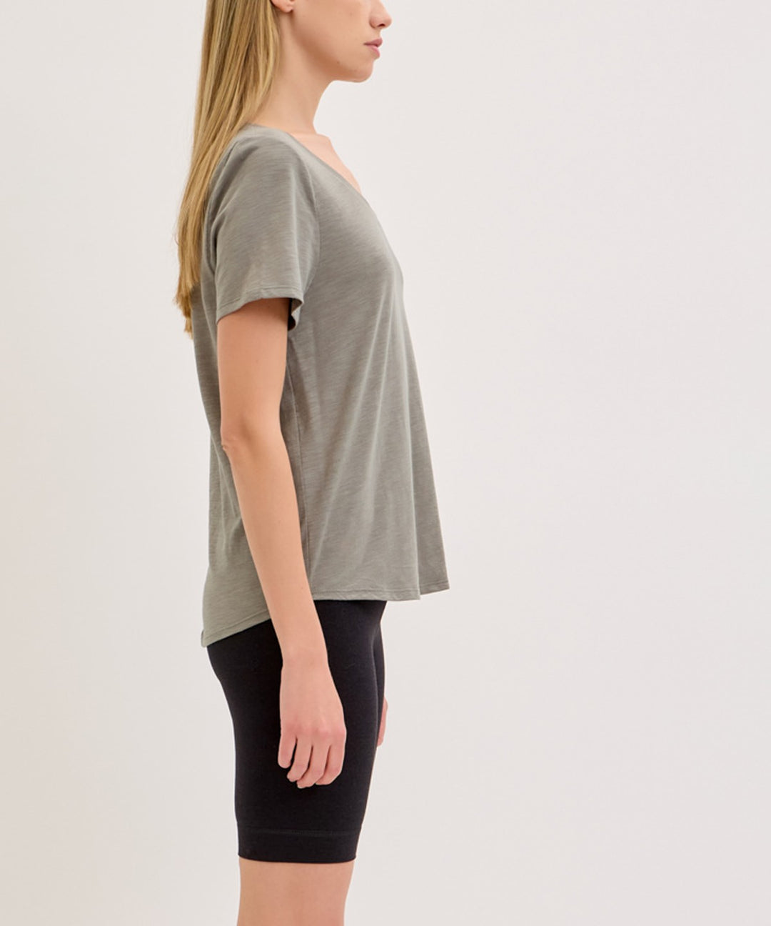 Olive Bamboo Cotton Top