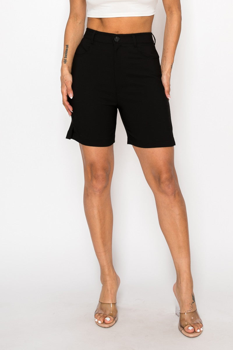 Ivory Golf Straight Dressy Bermuda