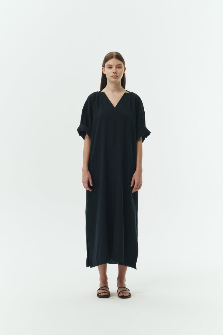 Charlotte Solid Tunic Dress