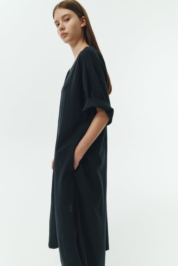 Charlotte Solid Tunic Dress