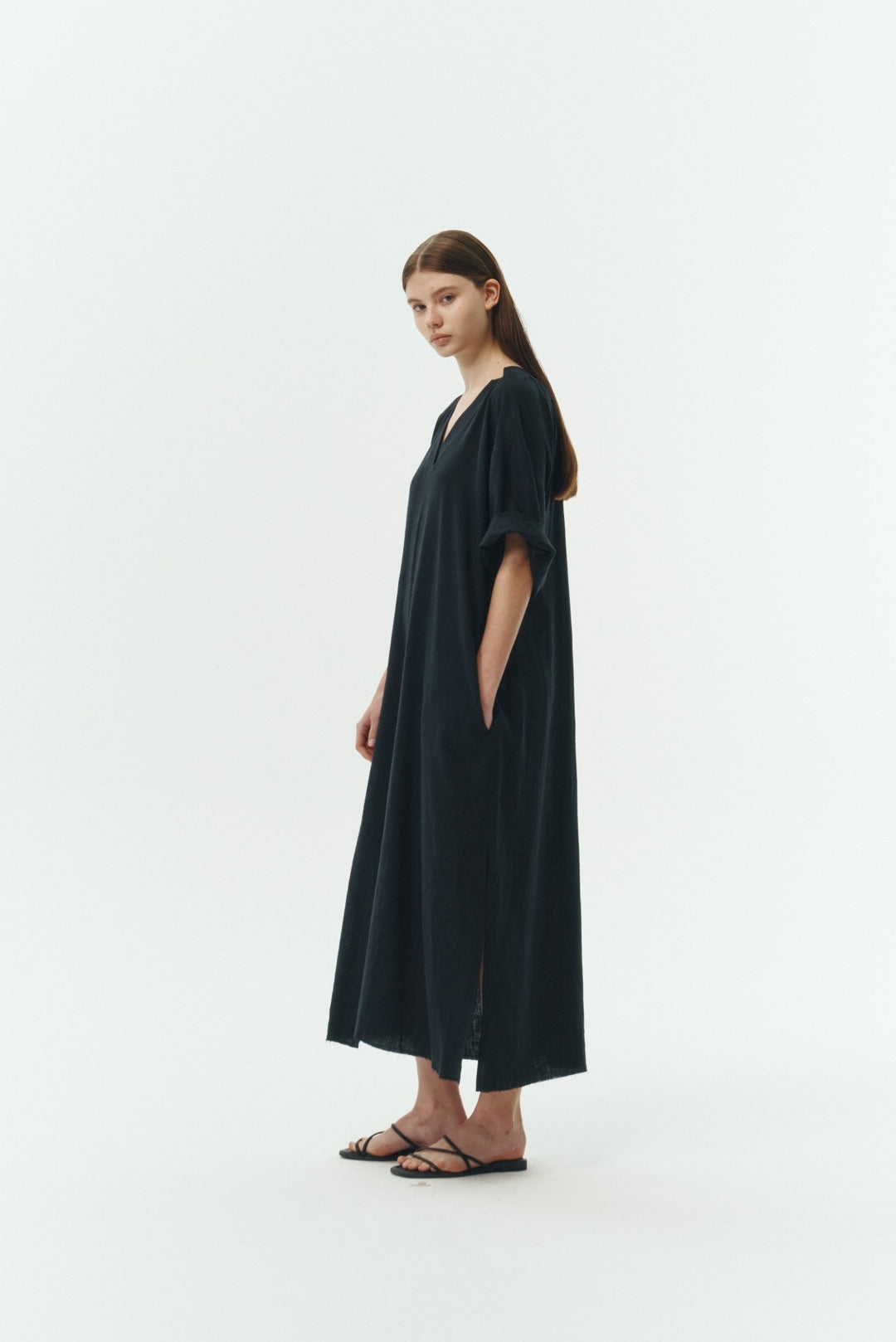 Charlotte Solid Tunic Dress