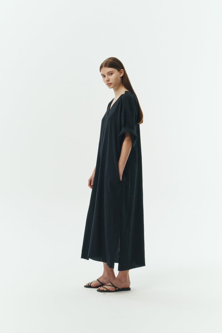 Charlotte Solid Tunic Dress