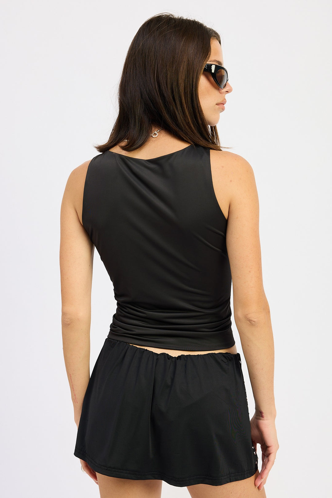 Metal Hotfix Knit Tank Top