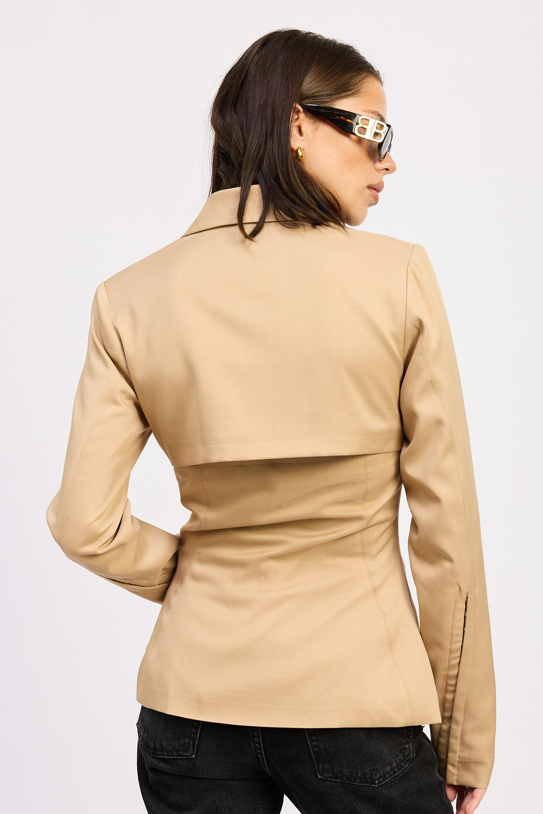 Fitted Blazer Jacquet