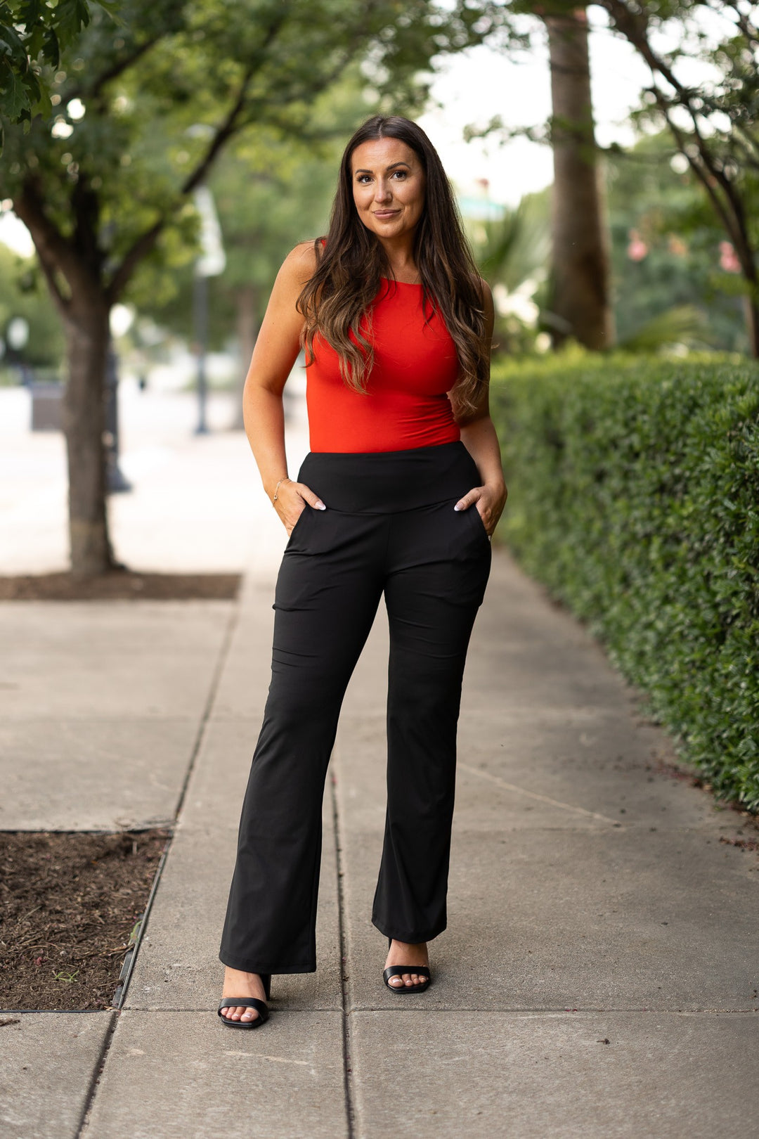 Black The Mandi Everyday Tummy Control Pants 1