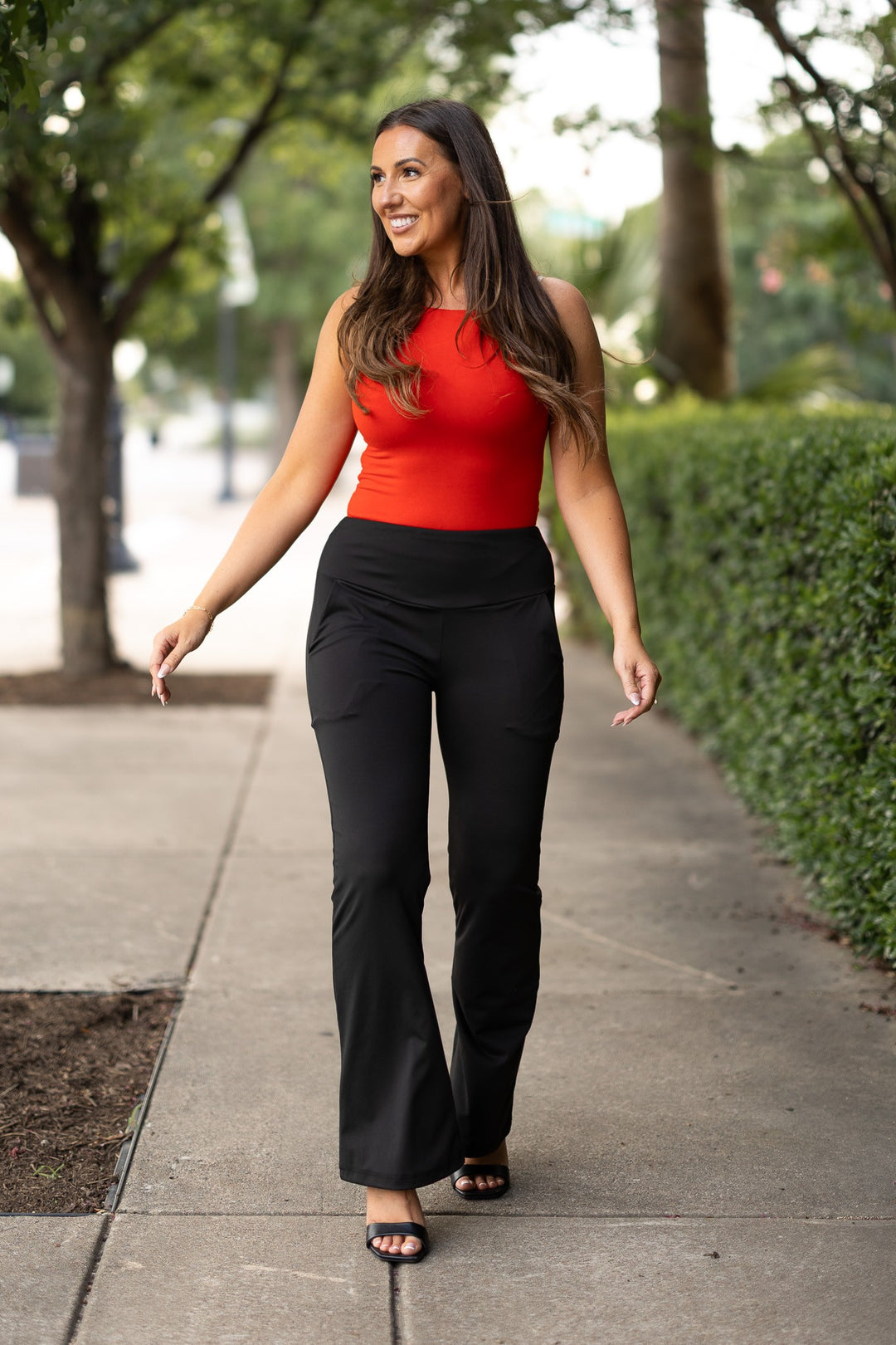 Black The Mandi Everyday Tummy Control Pants 2