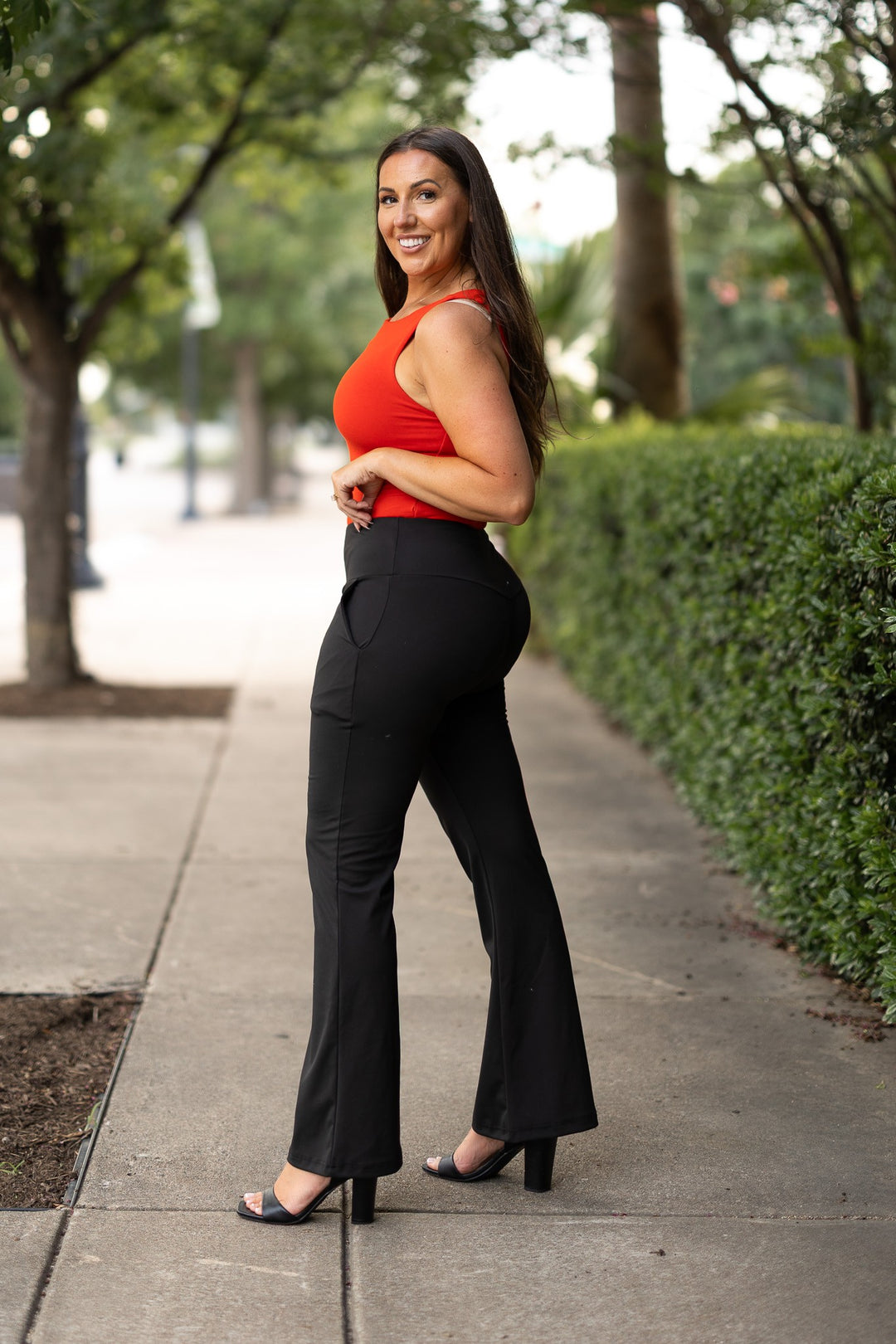 Black The Mandi Everyday Tummy Control Pants 2