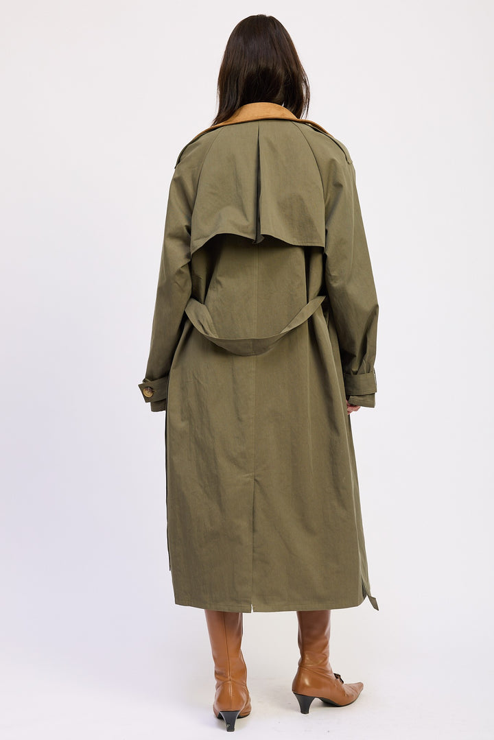 Double Breasted Trench Coat