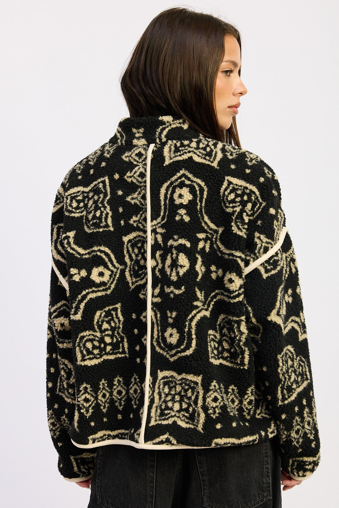 Paisley Sherpa Jacket