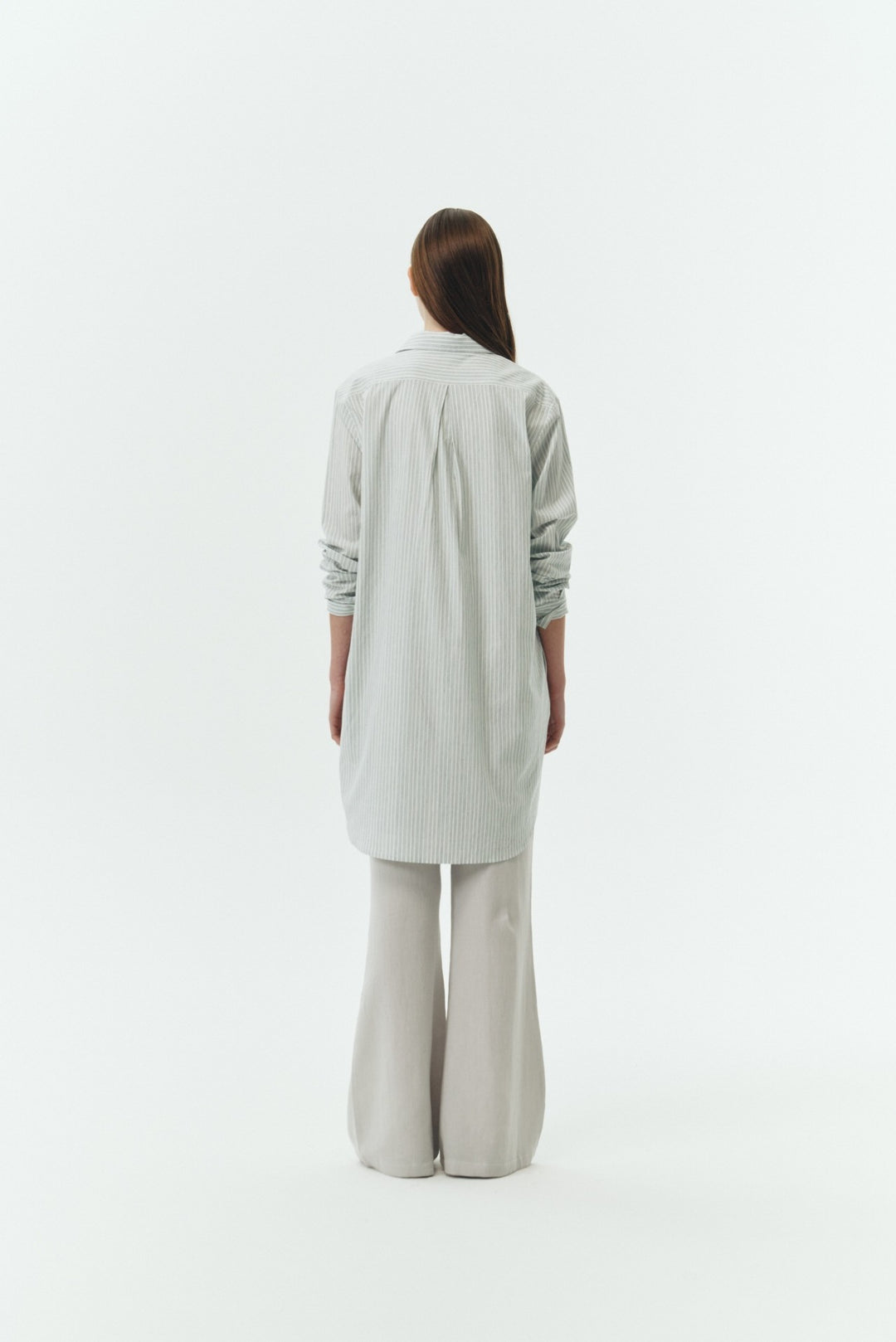 Cara Stripe Shirt Dress 1