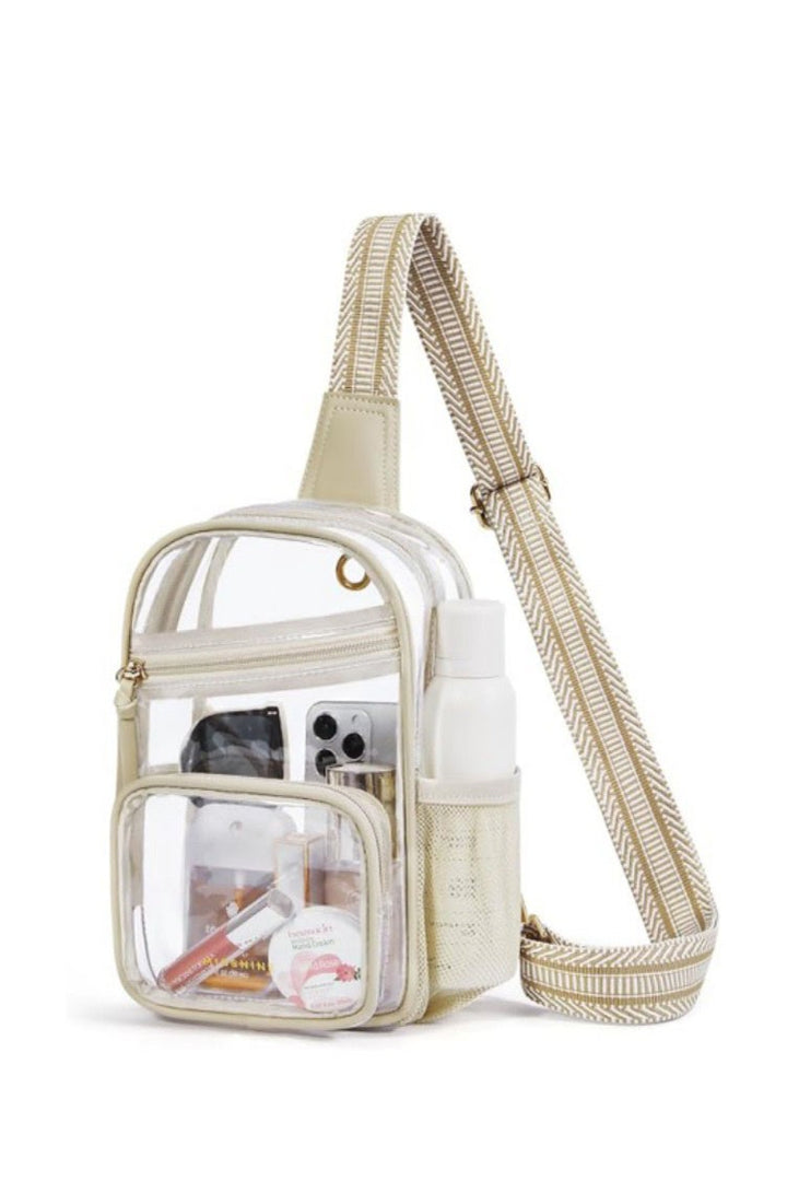 Parker Clear Stadium Sling Bag