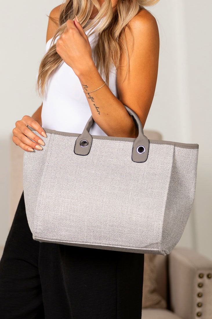 Tweed Tote Bag