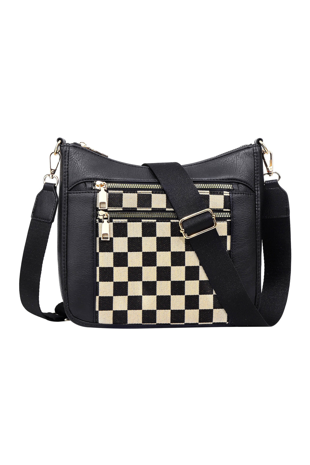 Ashley Mixed Media Crossbody