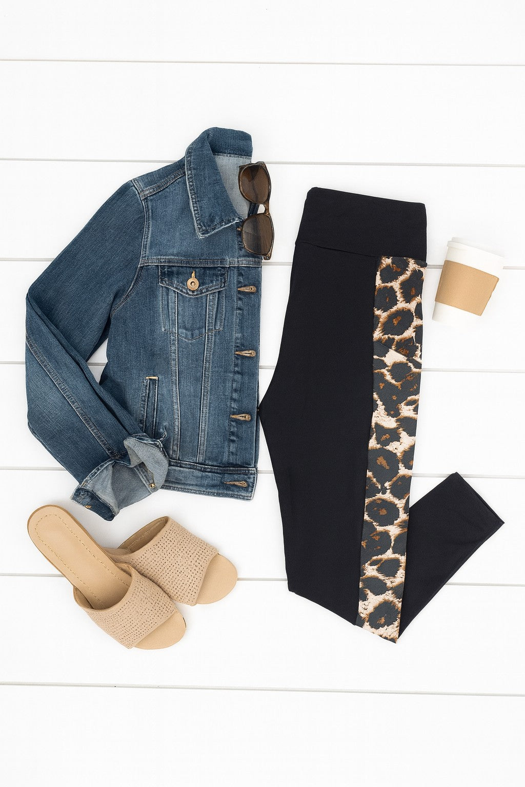 The Lexi Leopard 2 0 Panel Leggings