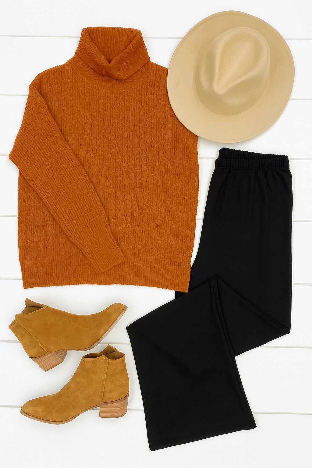 The Morgan Casual Loose Fit Wide Leg Pants