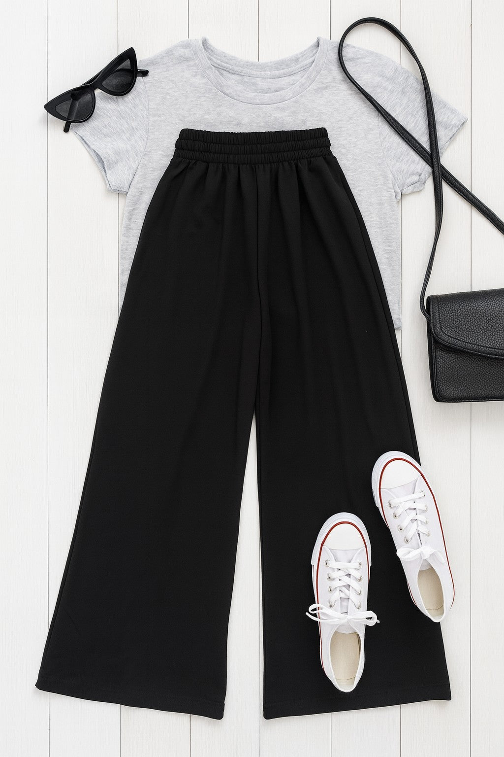 The Morgan Casual Loose Fit Wide Leg Pants