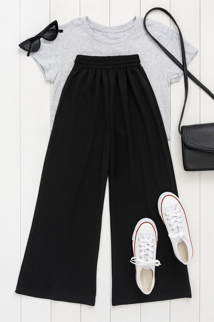 The Morgan Casual Loose Fit Wide Leg Pants
