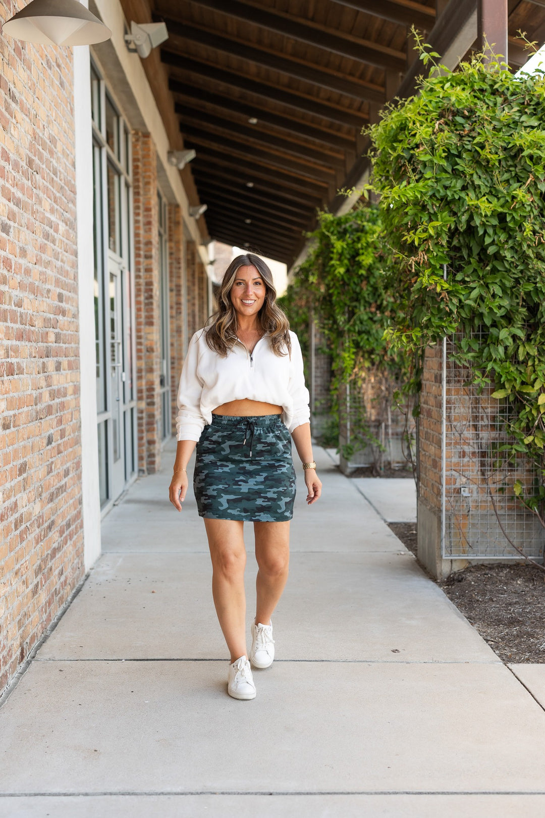 The Kai Camo Jogger Skirt