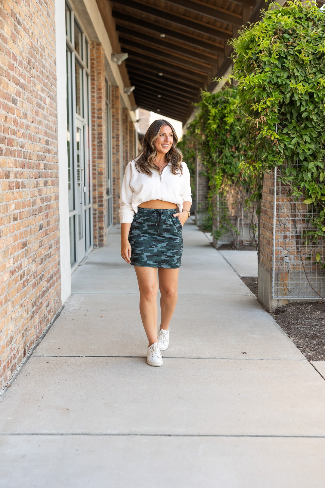 The Kai Camo Jogger Skirt