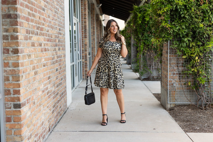 The Layla Leopard Dress