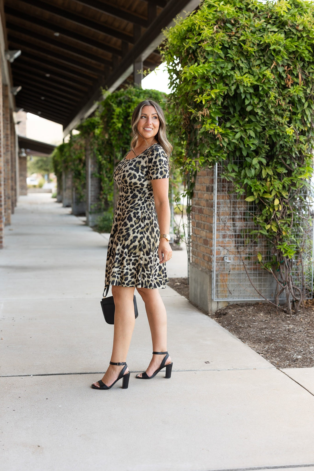 The Layla Leopard Dress