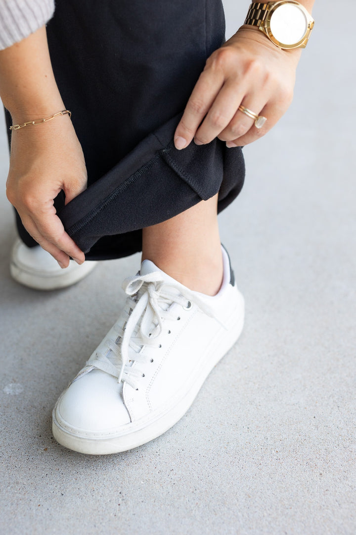 The Jenna Comfy Wide Leg Fleece Pants