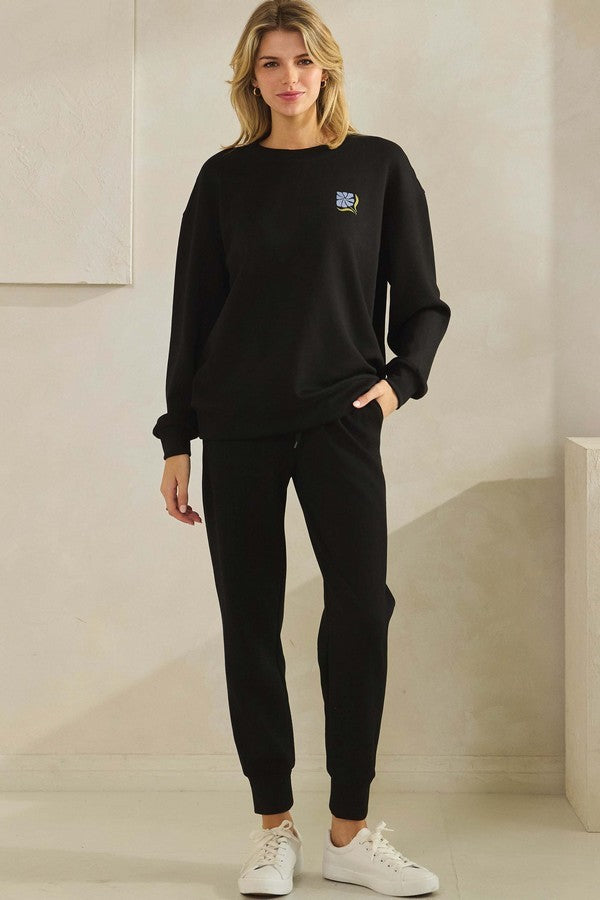 Oatmeal Do Not Worry Ultra Comfy Graphic Sweatshirt