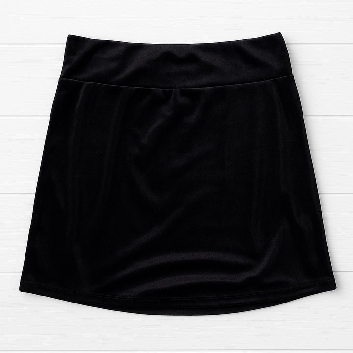 The Scarlett Black Velvet Skirt
