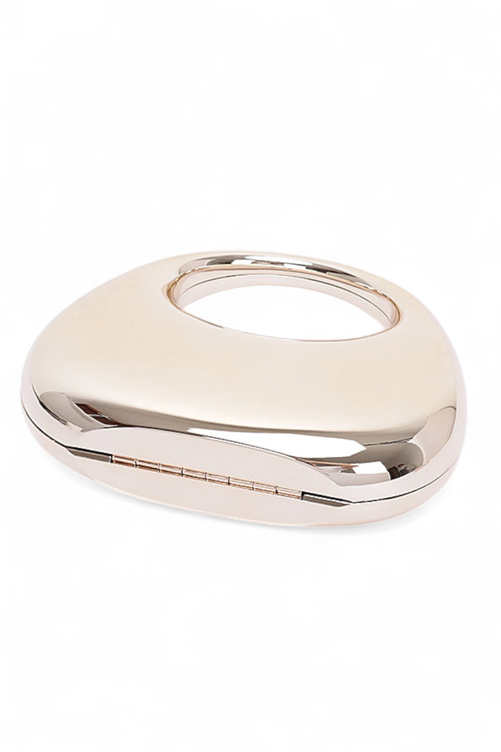 Polished Molded Top Handle Clutch 2
