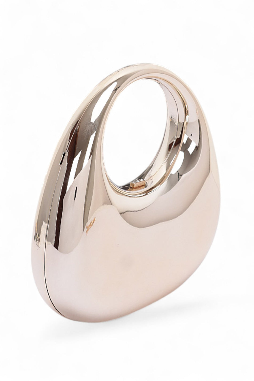 Polished Molded Top Handle Clutch 2