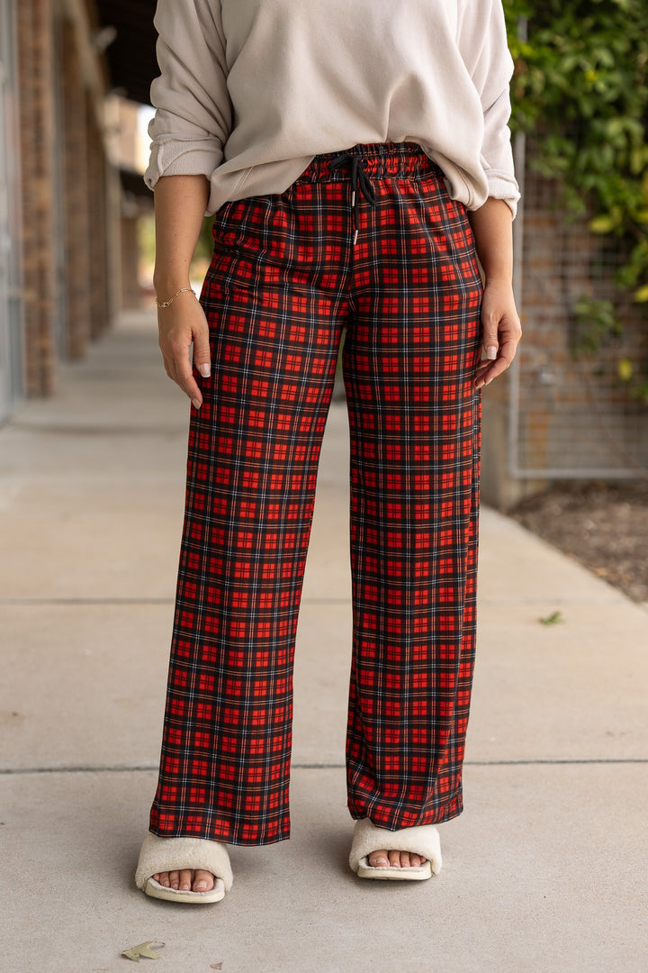 The Noelle Plaid Pajama Pants