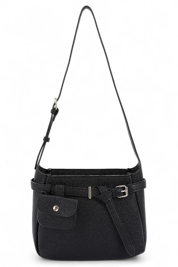 Burgundy Y2K Fashion Shoulder Bag