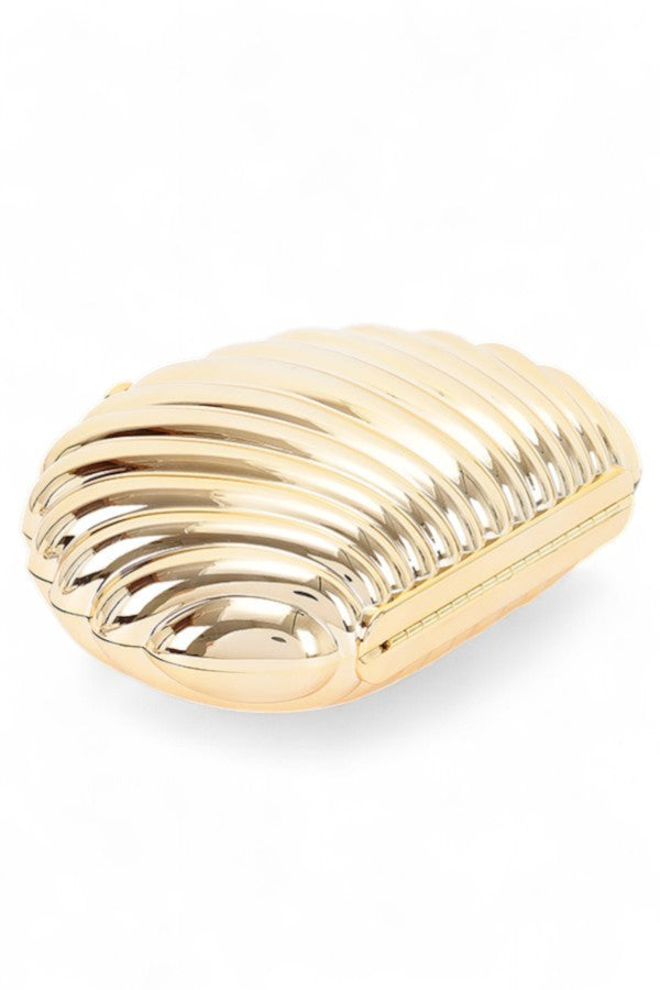 Acrylic Sea Shell Box Clutch Bag