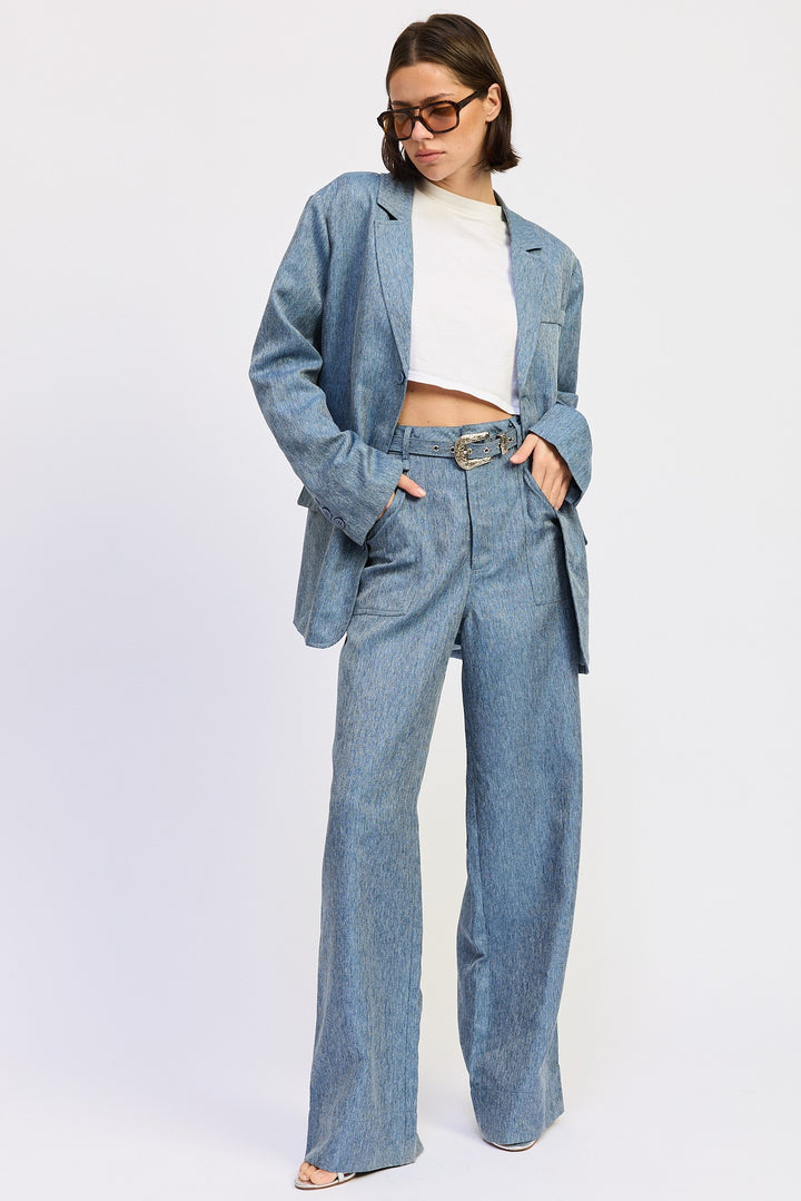 Oversized Button Up Blazer