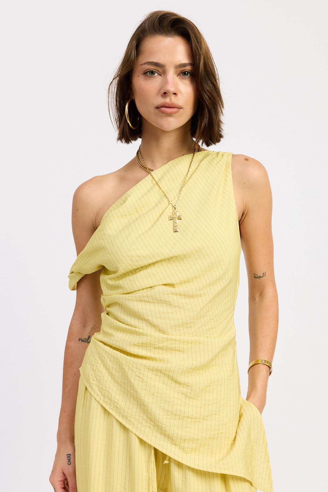 Asymmetrical Tunic Top